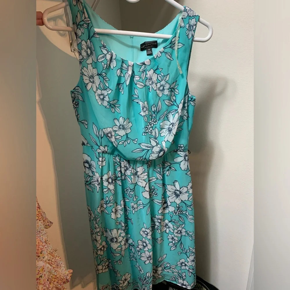 Blue Floral Dress